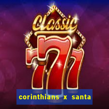 corinthians x santa cruz ao vivo hd